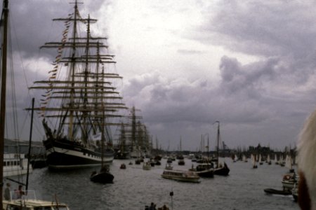 Opening Sail 1985 schepen op het IJ, Bestanddeelnr 253-8938