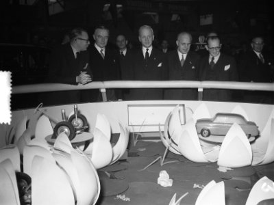 Opening RAI autotentoonstelling, Bestanddeelnr 904-9893