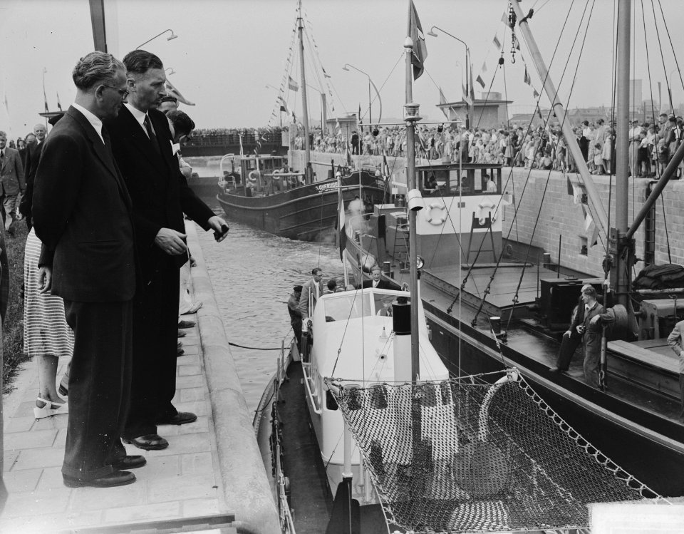 Opening Prins Bernhardsluis Deventer, Bestanddeelnr 904-7151