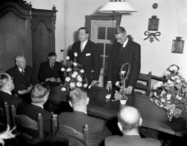 Opening Polderhuis Bunschoten, Bestanddeelnr 907-4928