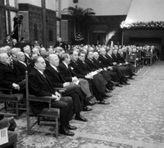 Opening Staten-Generaal. Ridderzaal ministers, Bestanddeelnr 905-3094