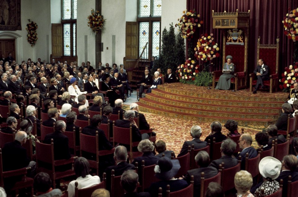 Opening Staten Generaal 1977 overzicht, Bestanddeelnr 254-9921