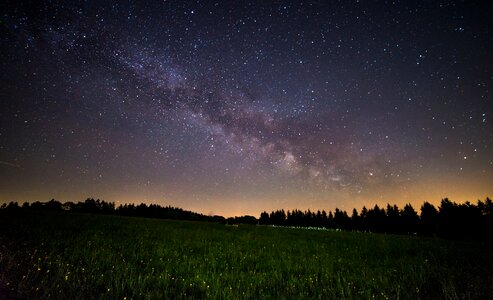 Sky night sky starry sky photo