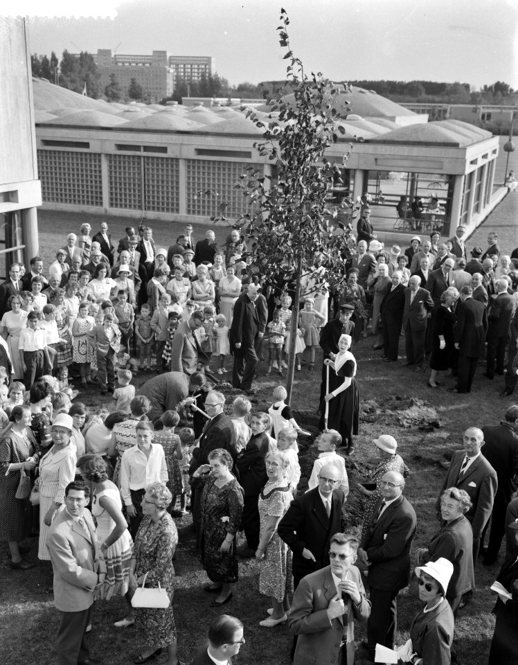 Opening van het Burgerweeshuis in Amsterdam, Bestanddeelnr 912-9568