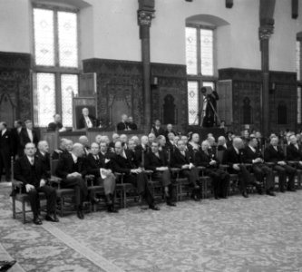 Opening Staten-Generaal. Ridderzaal ministers, Bestanddeelnr 905-3093