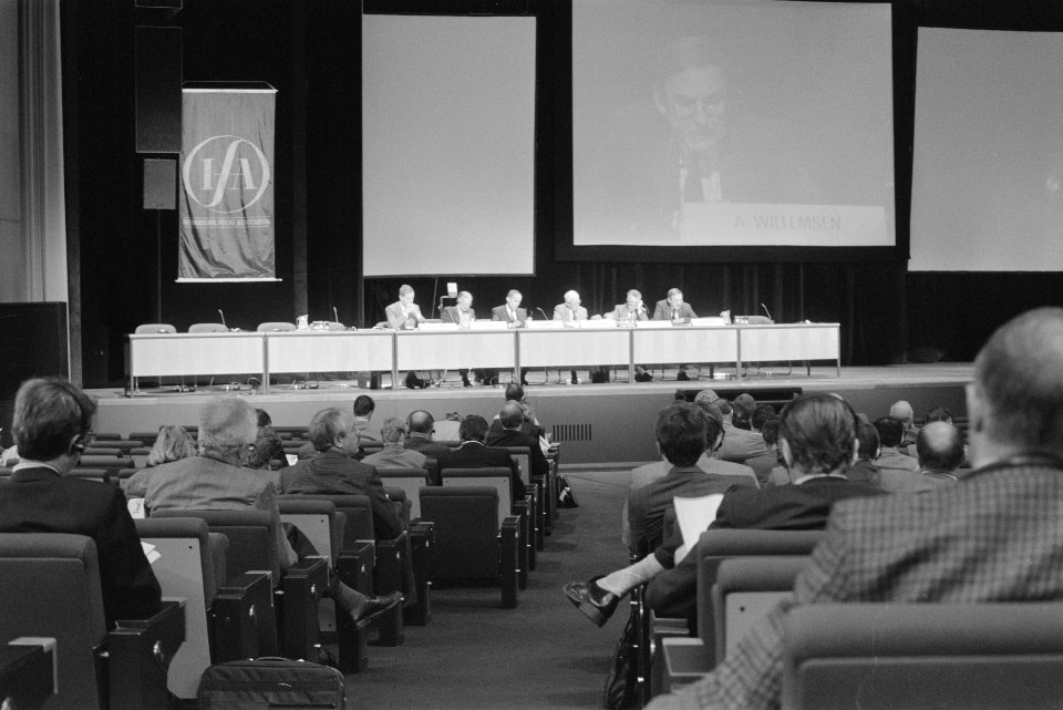Opdracht IFABelastingdienst op congres in RAI, Bestanddeelnr 934-3158