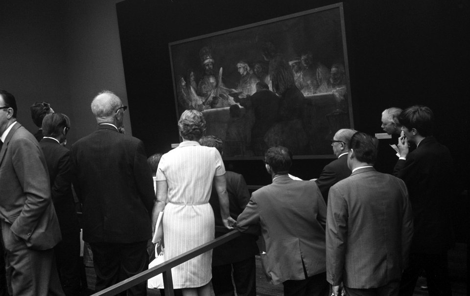 Opening Rembrandttentoonstelling in Rijksmuseum Amsterdam, Bestanddeelnr 922-7826