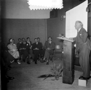 Opening tentoonstelling De Cacas door burgemeester Amsterdam, Bestanddeelnr 905-2900