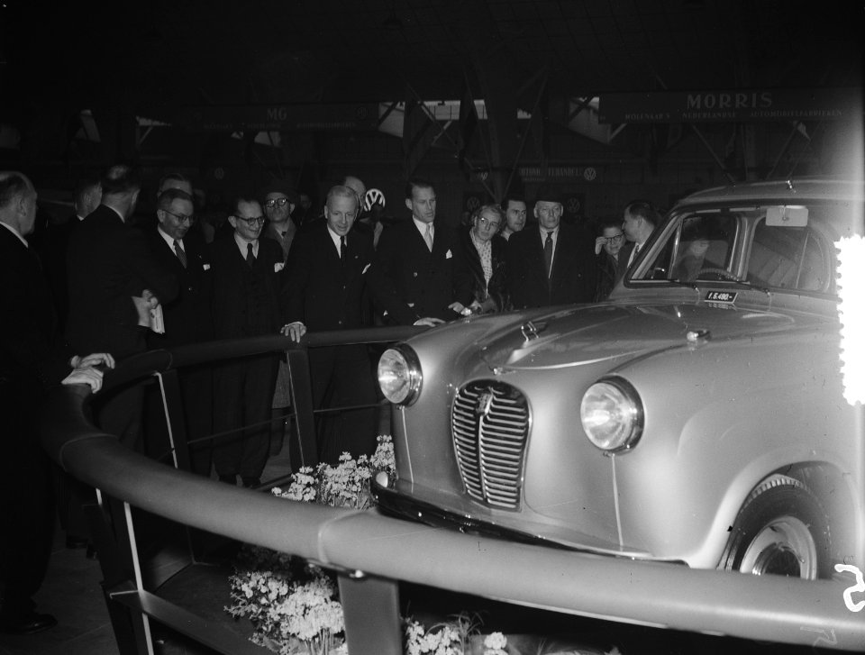 Opening RAI autotentoonstelling, Bestanddeelnr 904-9888