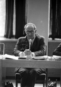 Openbare bestuursvergadering van Landbouwschap in SER-geb Den Haag, Bestanddeelnr 925-1959