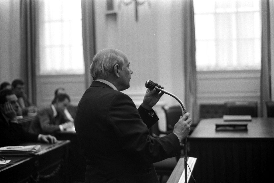 Openbare hearing over abortuswetgeving in gebouw Tweede Kamer , Den Haag , Den U, Bestanddeelnr 924-9857