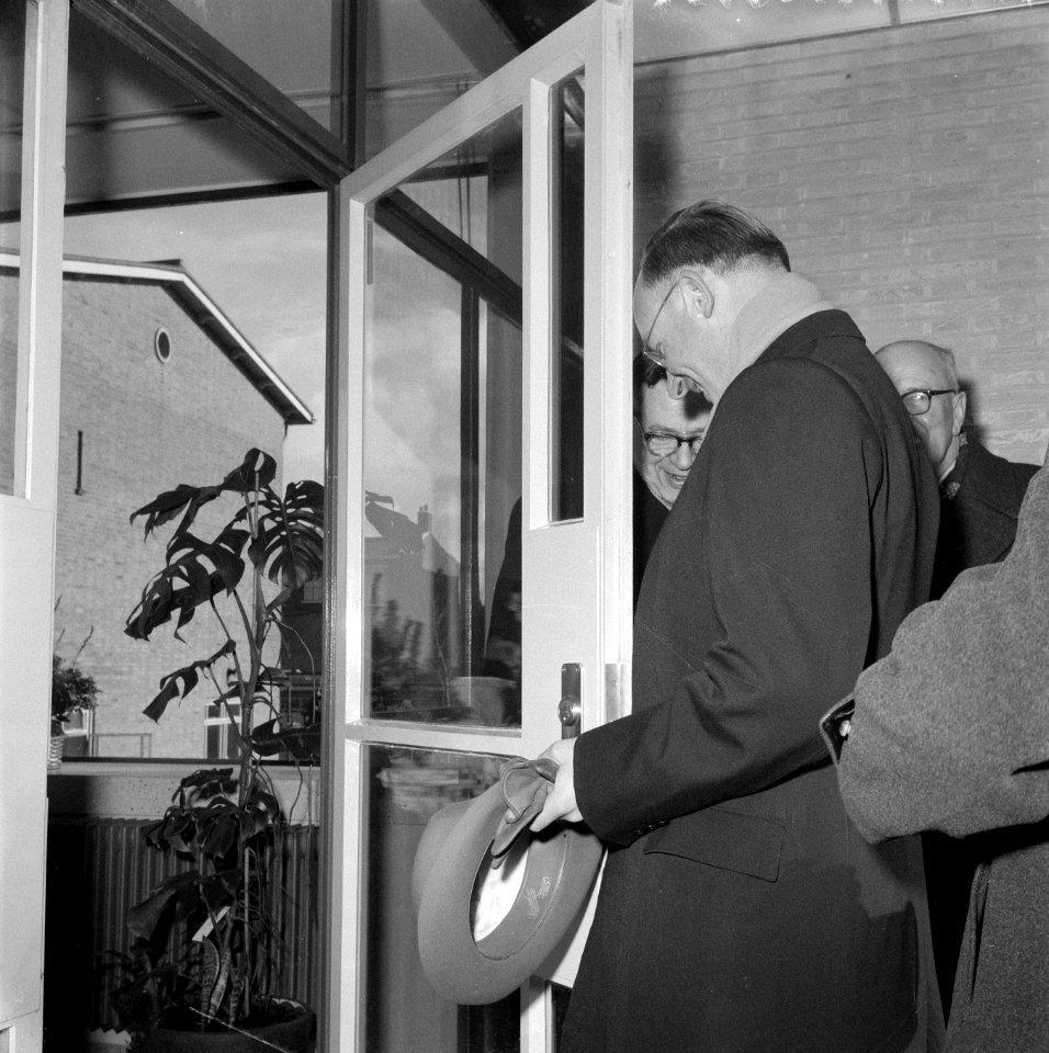 Opening van het nieuwe Landbouweconomisch Instituut, Bestanddeelnr 909-3513