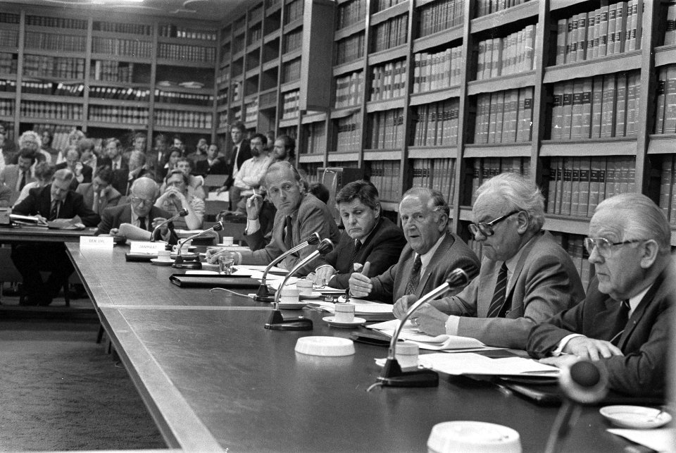Openbare hoorzitting in de Tweede Kamer door Buitenlandse Zaken over het boycott, Bestanddeelnr 932-6133