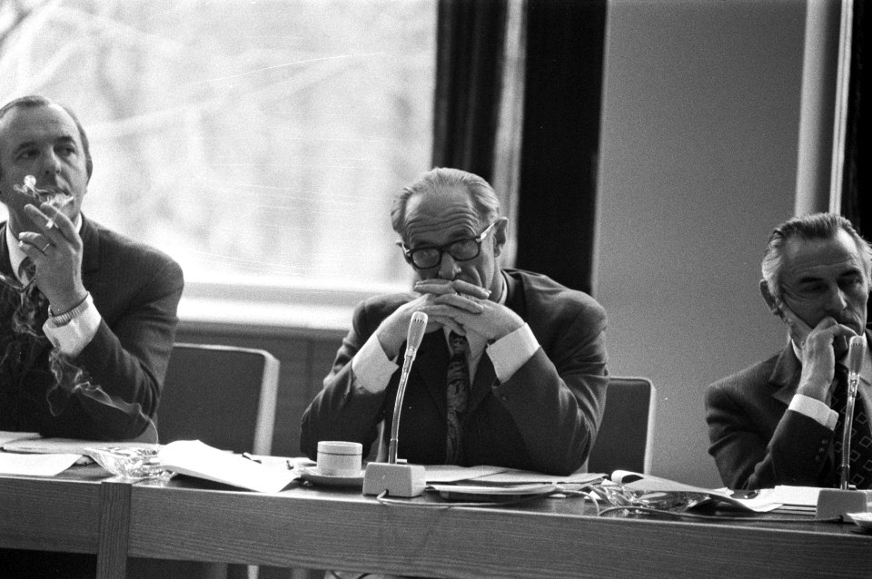 Openbare bestuursvergadering van Landbouwschap in SER-geb Den Haag, Bestanddeelnr 925-1958