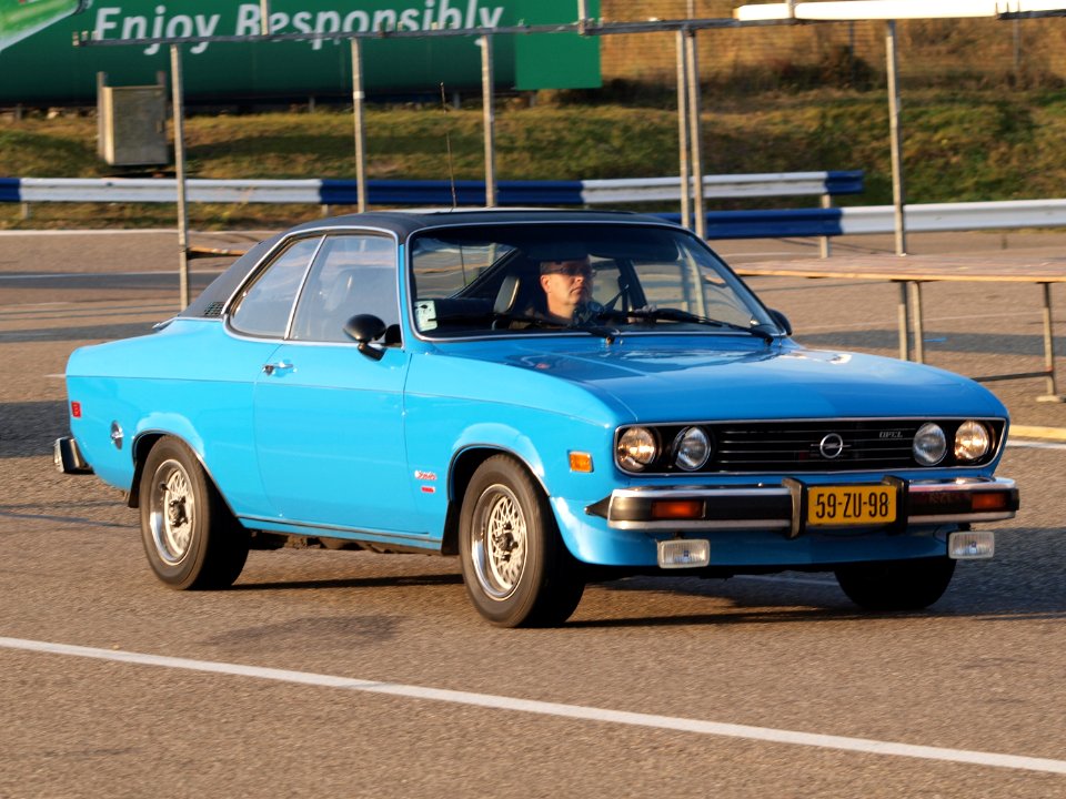 Opel RS1900 dutch licence registration 59-ZU-98