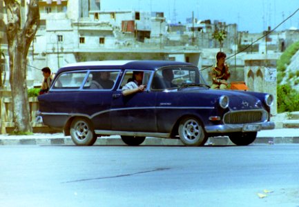 Opel Rekord P1 station wagon CarAVan Spielvogel Archiv