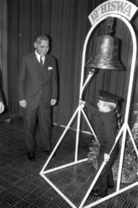 Opening van de HISWA 1967 door staatssecretaris drs. L.J.M. van Son staatssecre, Bestanddeelnr 920-1524