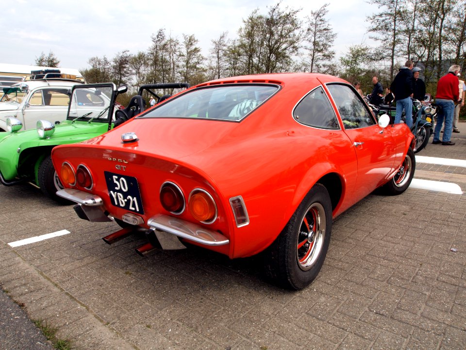 Opel GT (1973), Dutch licence registration 50-YB-21 pic3