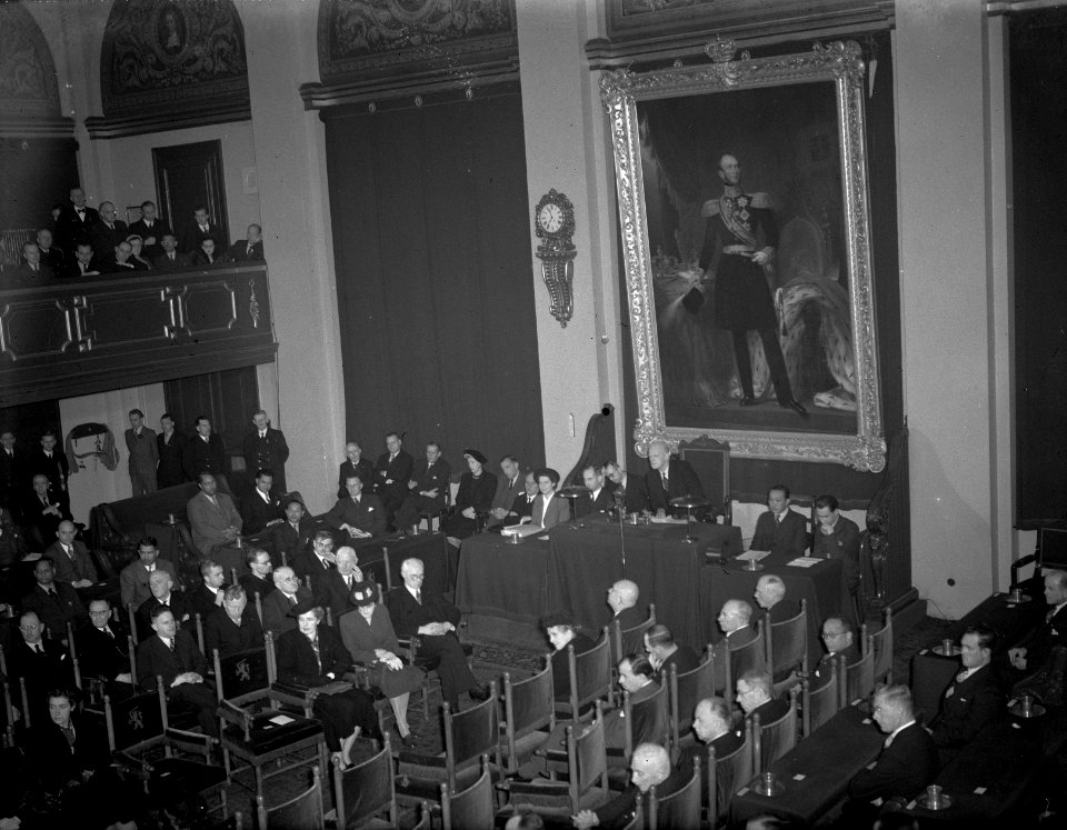 Opening Rijksconferentie door dr. H.J.M. Beel . Overzicht, Bestanddeelnr 902-5591