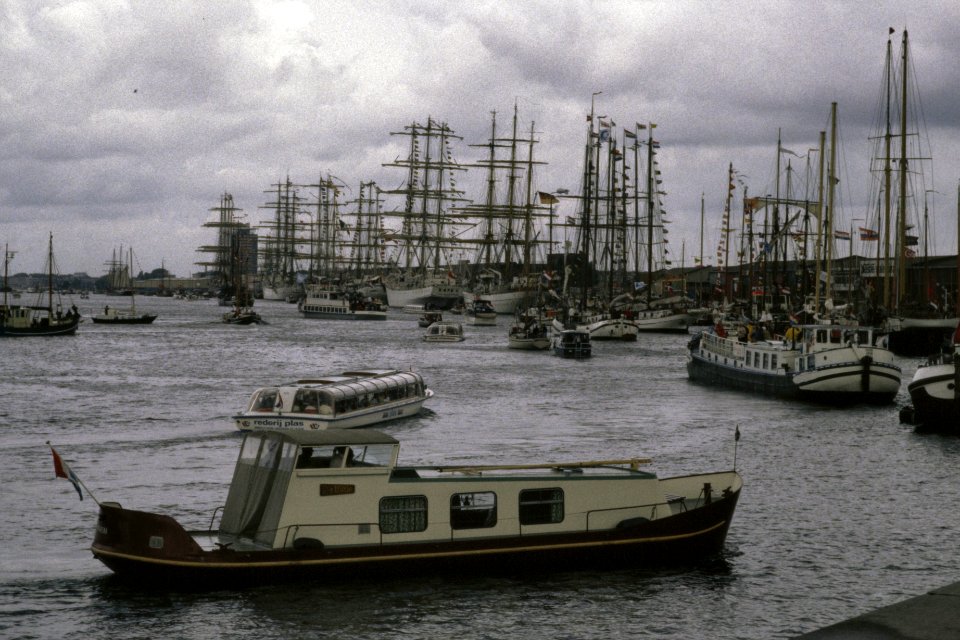 Opening Sail 1985 schepen op het IJ, Bestanddeelnr 253-8937