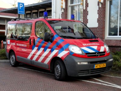 Opel Brandweer Hollands-Midden Oegstgeest pic1