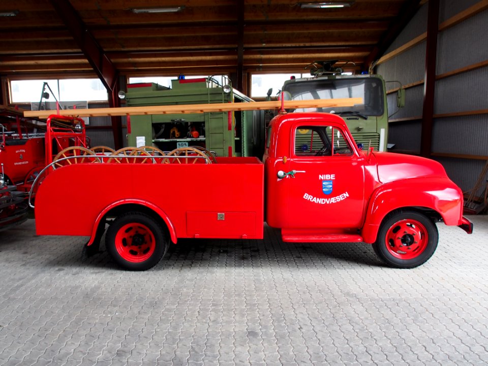 Opel Blitz fire engine Nibe Brandvaesen in Aalborg Forsvars- og Garnisonsmuseum, pic3
