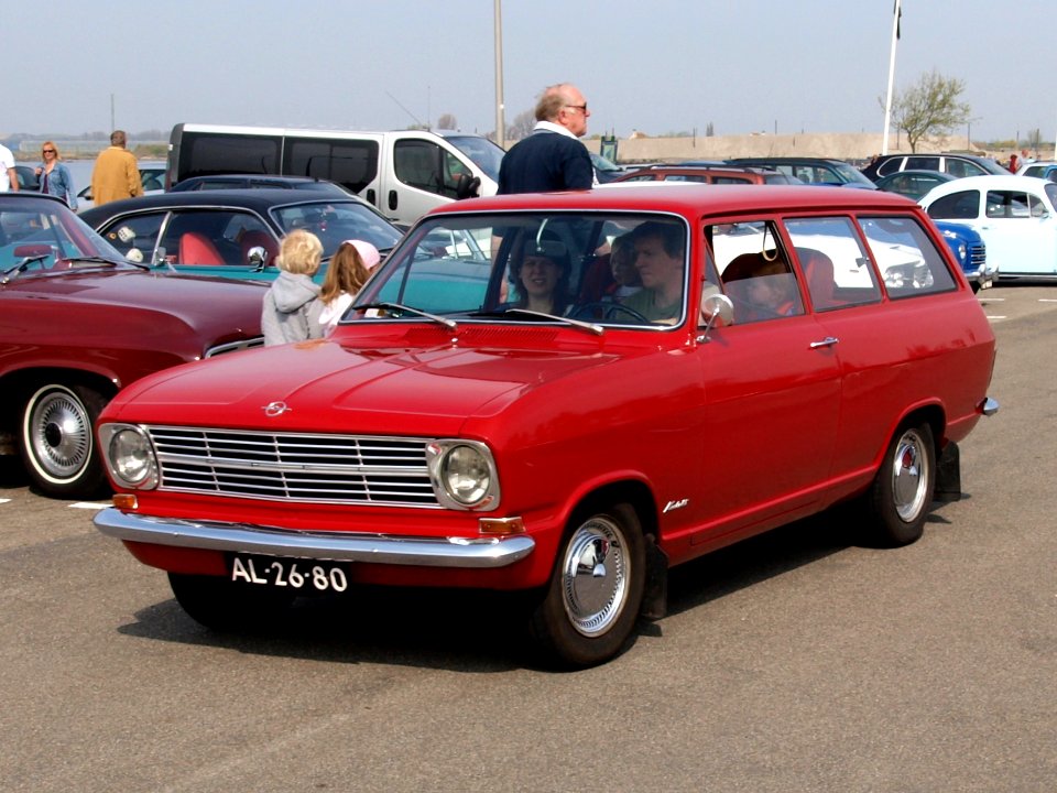 Opel Kadett Caravan (1967), Dutch licence registration AL-26-80 pic1