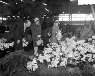 Opening van de tweede binnententoonstelling van de Floriade, Bestanddeelnr 911-1710