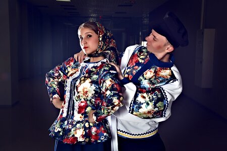Fashion clothing couple