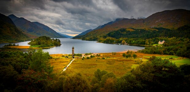 Loch nature water