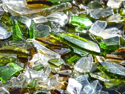 Texture glasses broken glass