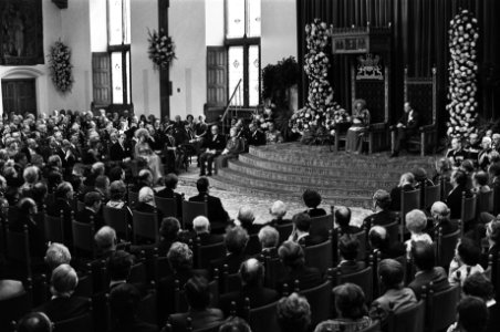 Opening Staten Generaal , Prinsjesdag 78 overzicht Ridderzaal tijdens troonrede, Bestanddeelnr 929-9082