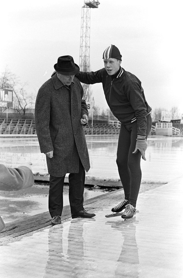 Open Amsterdamse schaatskampioenschappen, Jan Derksen en zoon, Bestanddeelnr 920-1480