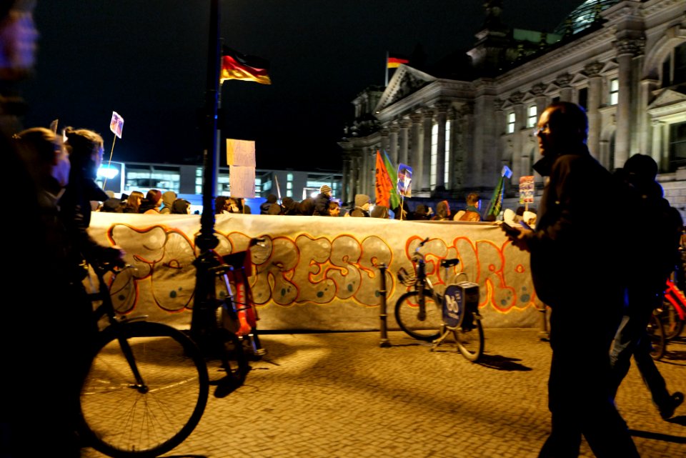 Open the borders demonstration Berlin 2020-03-03 44