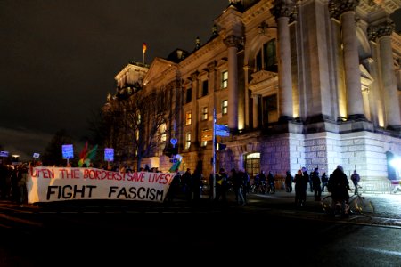 Open the borders demonstration Berlin 2020-03-03 48