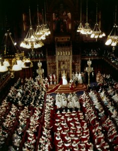 Opening van het parlement koningin Juliana op haar 40e verjaardag, Bestanddeelnr 254-7689