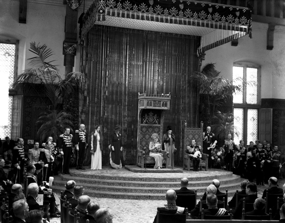 Opening Staten Generaal. Overzicht tijdens troonrede, Bestanddeelnr 903-0135