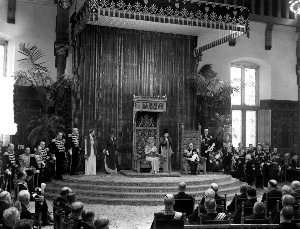 Opening Staten Generaal. Overzicht uitspreken troonrede, Bestanddeelnr 903-0130