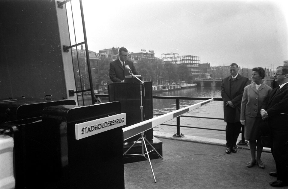 Opening stadhoudersbrug, Bestanddeelnr 922-8992