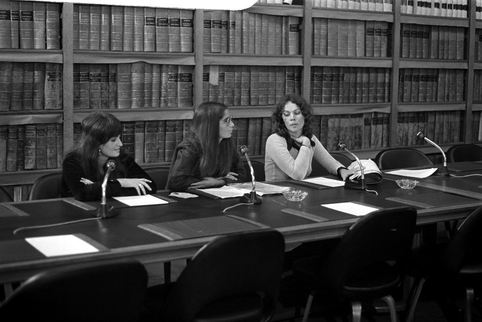 Openbare hearing over abortuswetgeving in gebouw Tweede Kamer , Den Haag, Bestanddeelnr 924-9863