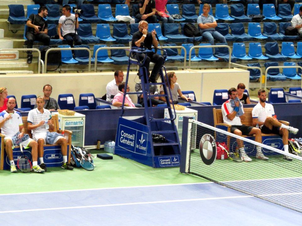 Open Orleans 2013 - 25 - Paire&Renavand vs Malisse&Bemelmans