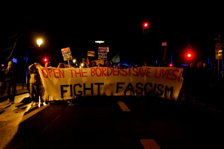Open the borders demonstration Berlin 2020-03-03 37