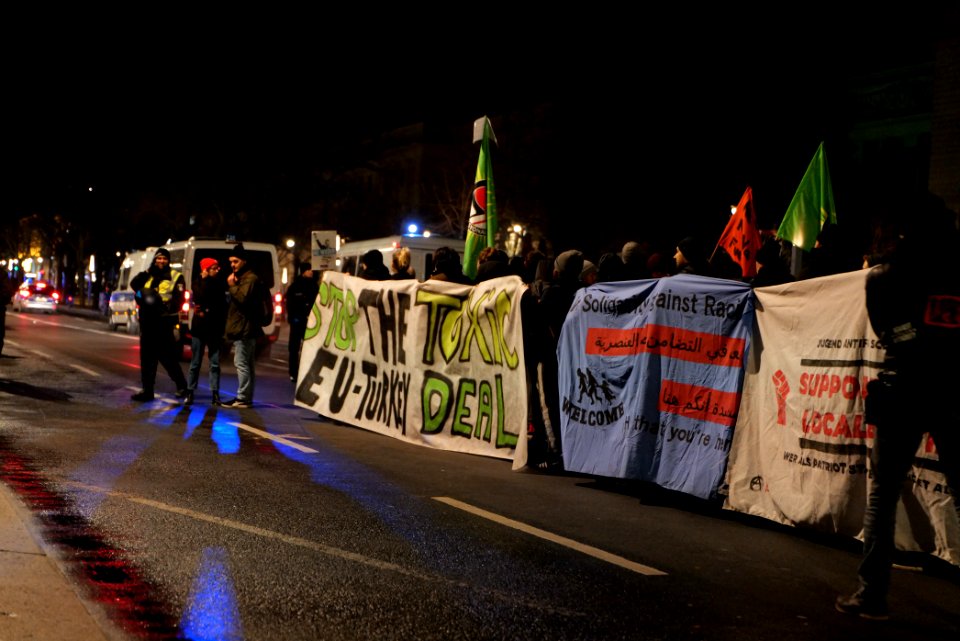 Open the borders demonstration Berlin 2020-03-03 69