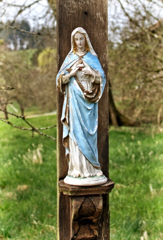 Figure christianity holy maria