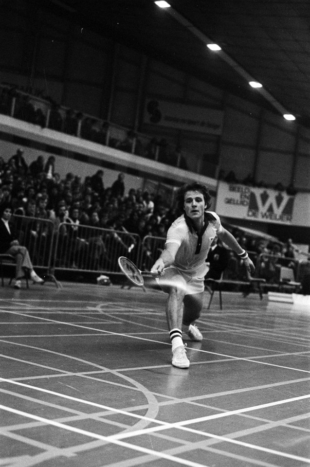 Open Nederlandse kampioenschappen badminton, Beverwijk winnaar heren enkel de D, Bestanddeelnr 927-7411