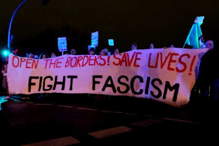 Open the borders demonstration Berlin 2020-03-03 36