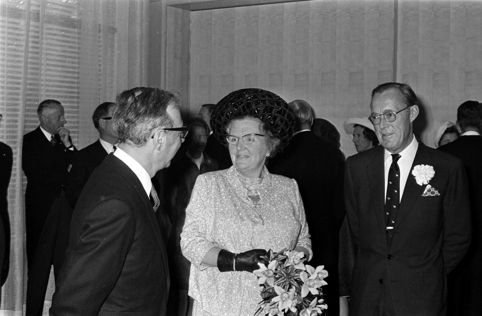 Opening Nederlandse Bank door koningin Juliana, Bestanddeelnr 921-3277
