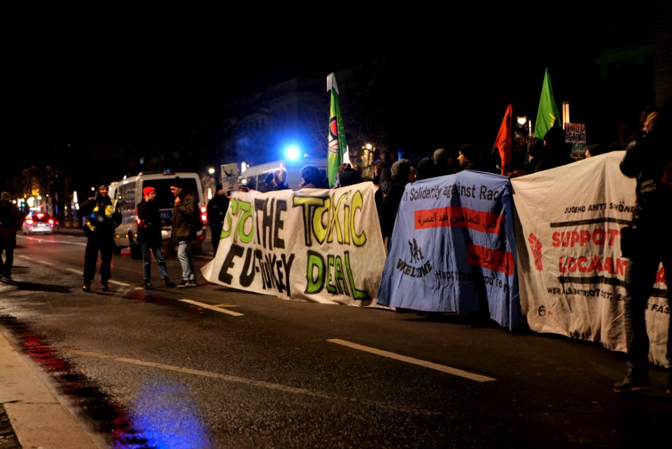 Open the borders demonstration Berlin 2020-03-03 70