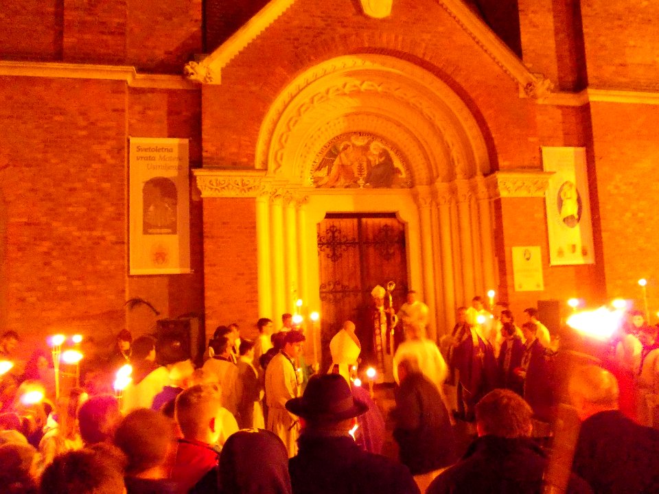 Opening of the Holy Doors of Maribor Cathedral and Basilica, December 13, 2015 10
