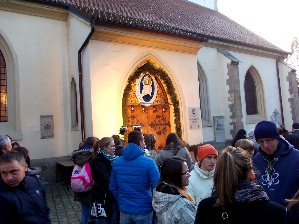 Opening of the Holy Doors of Maribor Cathedral and Basilica, December 13, 2015 01